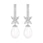 Silver Pearl Hina Earrings