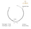 CLARA 925 Sterling Silver Bow Hand Mangalsutra Bracelet