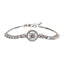 Silver Lucia Solitaire Bracelet