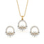 Silver Tica Jewellery Set