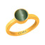 Certified Cats' Eye Lehsuniya Elegant Panchdhatu Ring 5.5cts or 6.25ratti