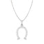 CLARA 925 Sterling Silver Magnet Pendant Chain Necklace 
