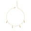 Silver Leaf Charm Necklace Chain
