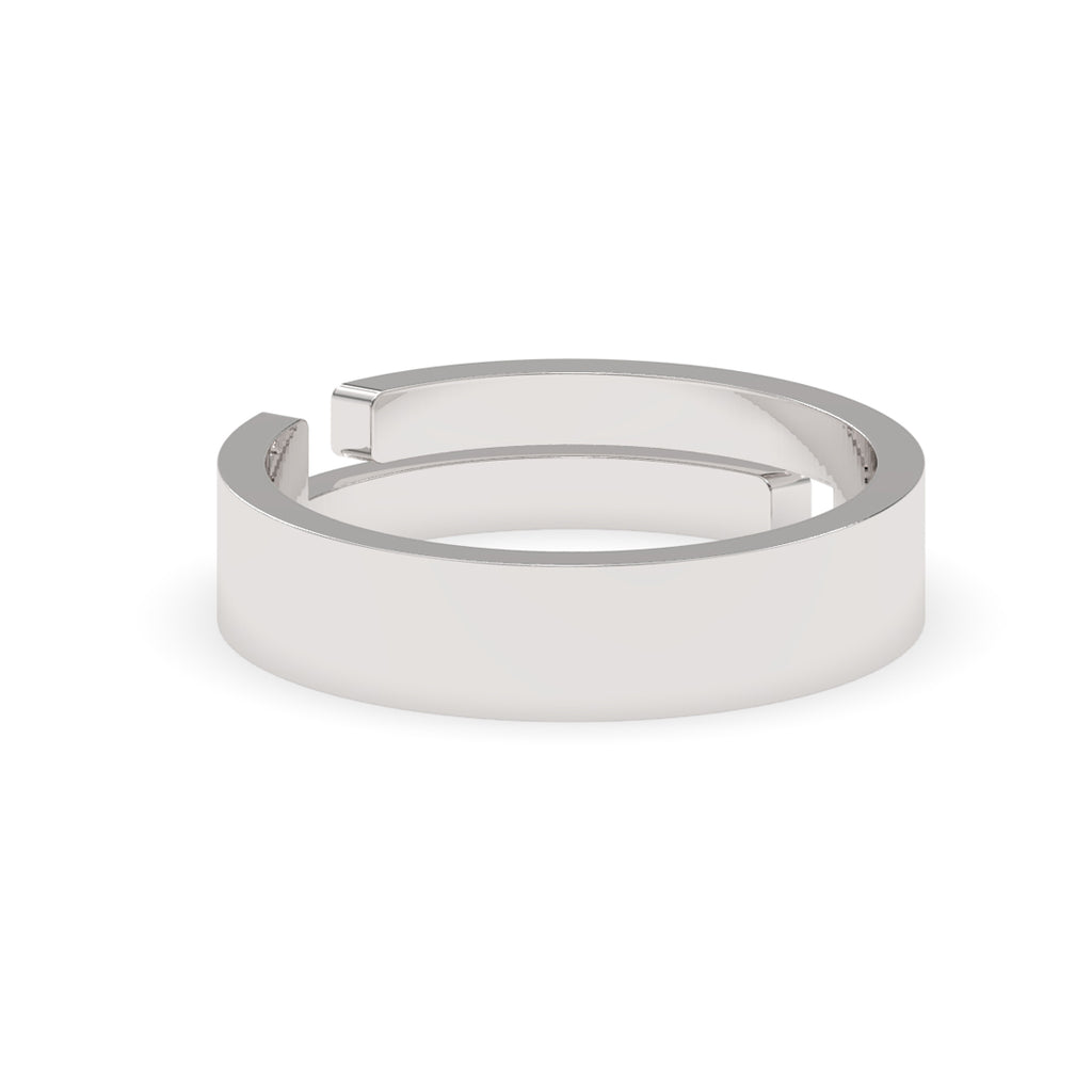 CLARA Real 925 Sterling Silver Hero Band Ring