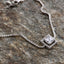 CLARA Made with Swiss Zirconia 925 Sterling Silver Princess Solitaire Bracelet Gift for Women and Girls