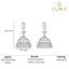 Silver Iyla Jhumki Earrings