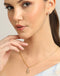 CLARA 925 Sterling Silver Petra Pendant Earring Chain Jewellery Set