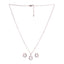 Silver Lotus Jewellery Set