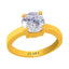 Certified Zircon Prongs Panchdhatu Ring 9.3cts or 10.25ratti