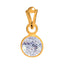 Certified Zircon Panchdhatu Pendant 3.9cts or 4.25ratti