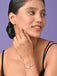 CLARA 925 Pure Silver Golden Butterfly Hand Bracelet