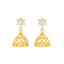 Silver Xiti Jhumki Earrings