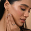 Silver Eve Infinity Love Daily Wear Ring, Platinum Plated