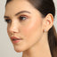 CLARA 925 Sterling Silver Zion Earrings with Screw Back