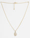 CLARA 925 Sterling Silver Petra Pendant Chain Necklace