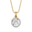 Silver Talia Pendant Chain Necklace
