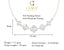 5 Stone Silver Chain Pendant with Earring