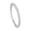 Silver Classic Solitaire Bangle