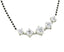 5 Stone Mangalsutra Chain Pendant