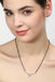CLARA 925 Sterling Silver Alice Mangalsutra Tanmaniya Pendant Earring Jewellery Set with Chain Gift for Women and Girls