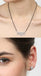 CLARA 925 Sterling Silver Eden Mangalsutra Tanmaniya Pendant Earring Jewellery Set with Chain Gift for Women and Girls