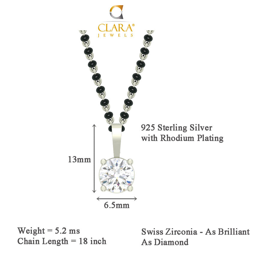 Round Mangalsutra Chain Pendant