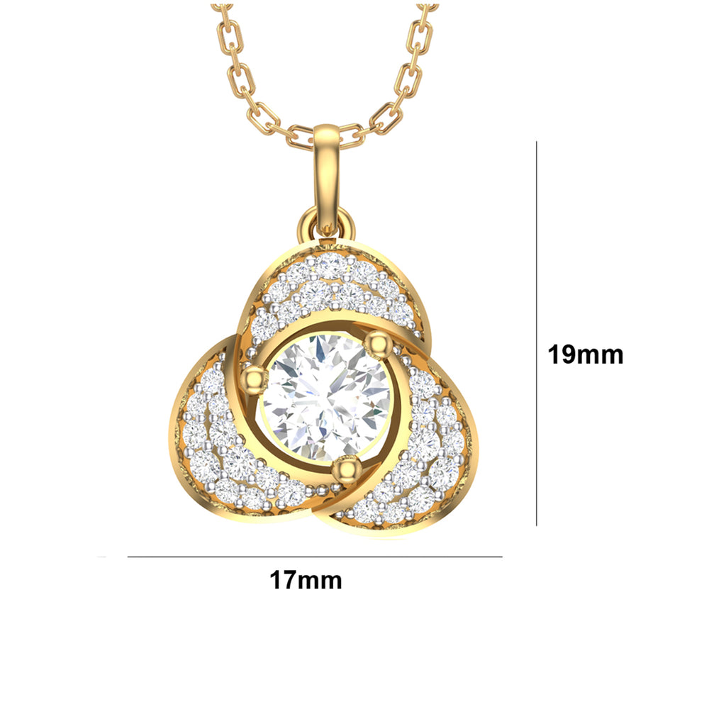 Sterling Silver Aara Pendant