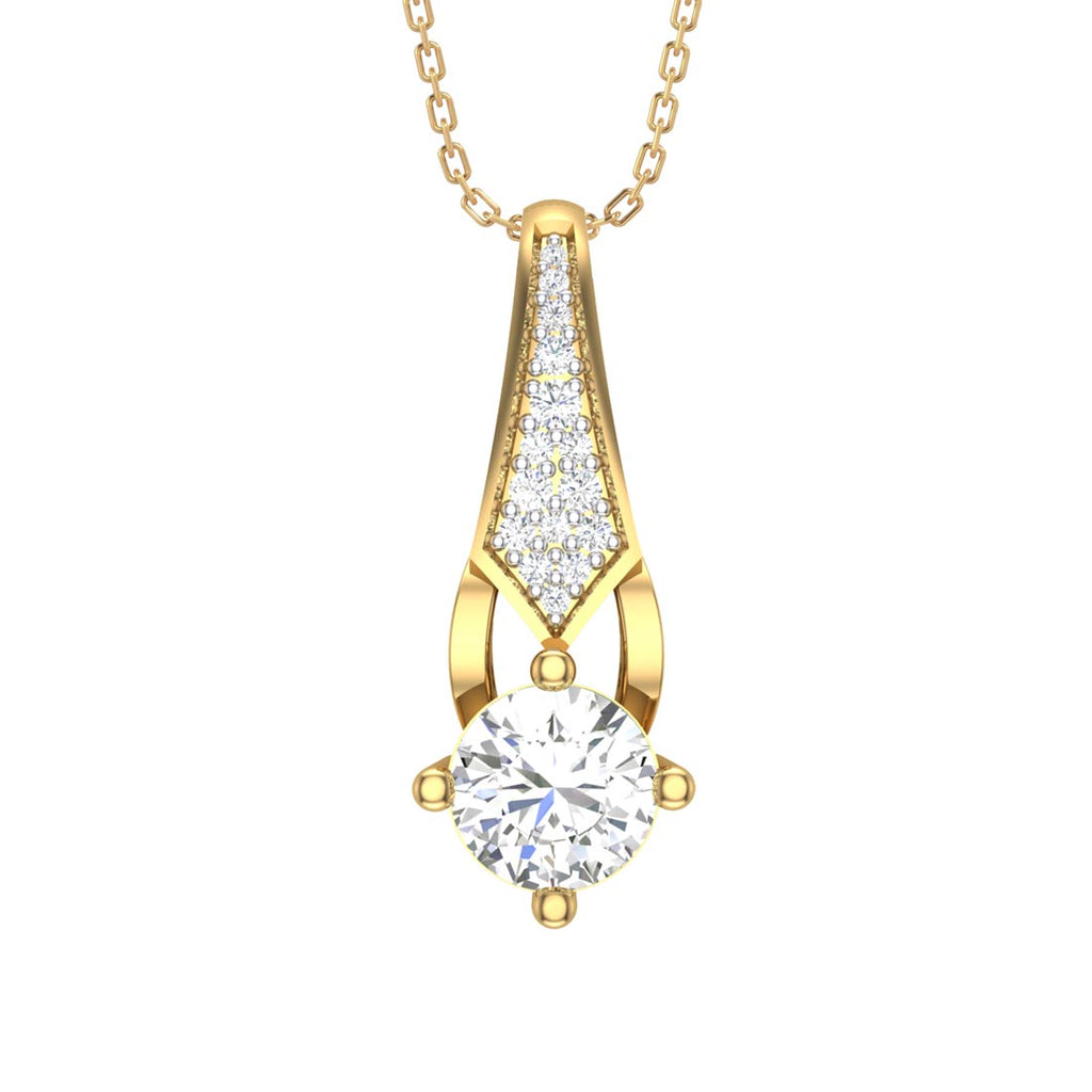 Sterling Silver Aarvi Pendant