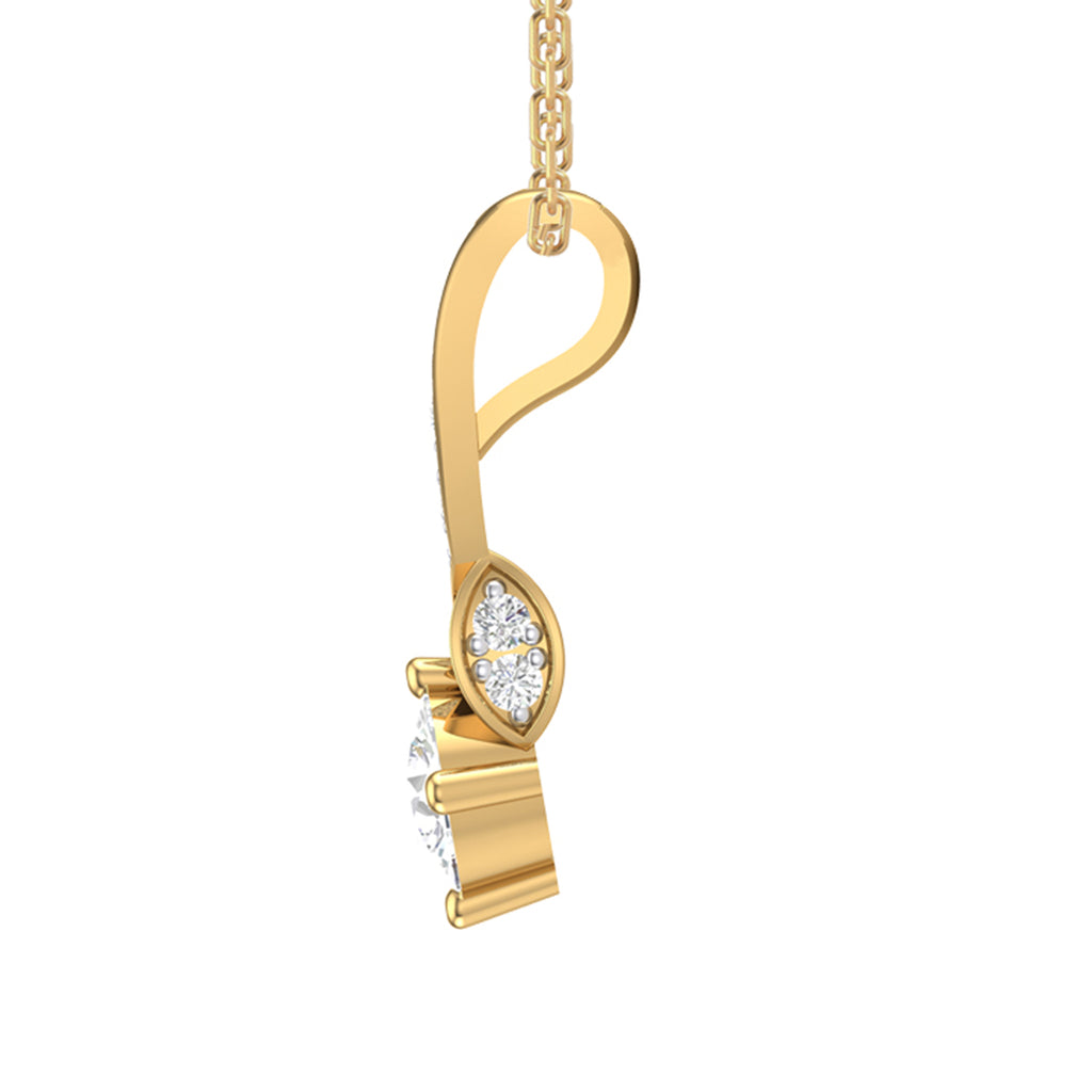 Sterling Silver Aarvi Pendant