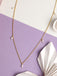 CLARA 925 Sterling Silver Dainty Pearl Charm Necklace Chain
