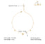 CLARA 925 Sterling Silver Azrah Charm Necklace Chain