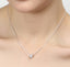 CLARA 925 Sterling Silver Rhodium Plated Ball Pendant with Chain Gift for Women and Girls