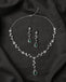 Clara 925 Sterling Silver Leafy Green Necklace