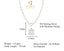 CLARA 925 Sterling Silver Rhodium Plated Round Pendant with Chain Gift for Women & Girls