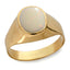 Ceylon Gems Australian Opal 8.3cts or 9.25ratti stone Bold Panchdhatu Ring