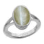 Ceylon Gems Chrysoberyl cat's eye Lehsunia 3.9cts or 4.25ratti stone Zoya Silver Ring
