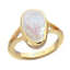 Ceylon Gems Precious Pearl Moti 5.5cts or 6.25ratti stone Zoya Panchdhatu Ring