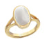 Ceylon Gems White Coral Safed Moonga 3.9cts or 4.25ratti stone Zoya Panchdhatu Ring