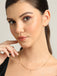 CLARA 925 Sterling Silver Dainty Pearl Charm Necklace Chain