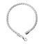 CLARA Anti-Tarnish 92.5 Sterling Silver Box Bracelet 8 inch 17 gm Gift for Men & Boys