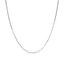 Clara Anti-Tarnish 92.5 Sterling Silver Box Chain Necklace in 16 18 24 inches for Women & Girls