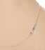 Clara Anti-Tarnish 92.5 Sterling Silver Designer Chain Necklace in 16 18 24 inches for Women & Girls
