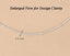 Clara Anti-Tarnish 92.5 Sterling Silver Designer Chain Necklace in 16 18 24 inches for Women & Girls
