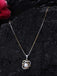 CLARA 925 Sterling Silver Real Pearl Knot Pendant With Chain Necklace | Gold Rhodium Plated, Swiss Zirconia | Gift for Women & Girls