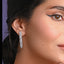 Clara 925 Sterling Silver Princess Dangler Earrings