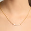 CLARA 925 Sterling Silver Pearl Charm Necklace Chain