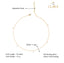 CLARA 925 Sterling Silver Dainty Pearl Charm Necklace Chain