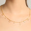 CLARA 925 Sterling Silver Star & Pearl Charm Necklace Chain