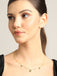 CLARA 925 Sterling Silver Azrah Charm Necklace Chain