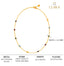 CLARA 925 Sterling Silver Multicolor Charm Minimal Necklace Chain